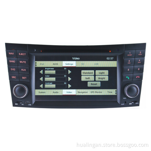 Car DVD Player for Mercedes-Benz E-Class W211/Cls W219/Clk W209 /G W463 with GPS Navigation (HL-8797GB)